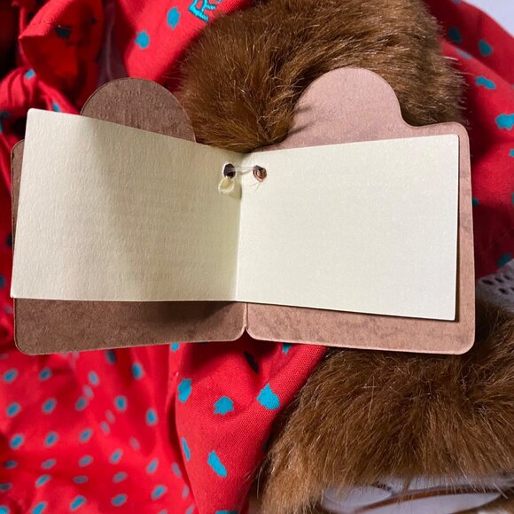 Robert Raikes Nicolette Bears Vintage Christmas Collectible 12" Limited Edition - Picture 10 of 11